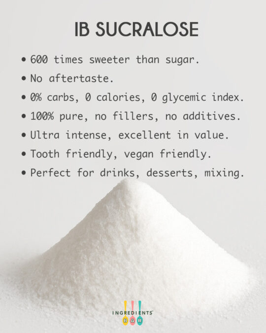 Sucralose powder